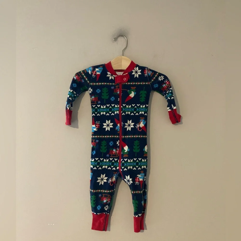 $18 ADD ON hanna andersson holiday footie zara mini boden baby gap little co.